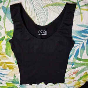 Size 2X Black Real Compression Camisole